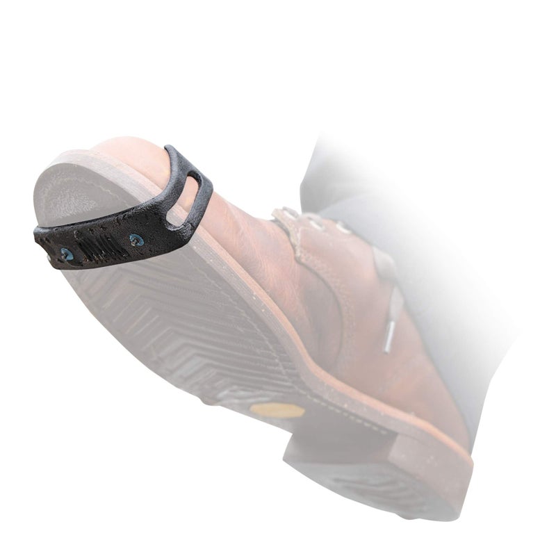 Yaktrax أحزمة حذاء يكتراكس كويك تراكز المدببة (1 زوج)، أسود - Image 1